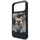 MagSafe dėklas Nimmy Gentle Pets Dog iPhone 17 Pro Max, juodas