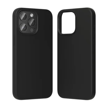 Vention KUFB0-40 silikoninis dėklas telefonui iPhone 15 Pro Max, juodas