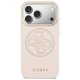 Guess Perforated 4G MagSafe dėklas, skirtas iPhone 17 Pro Max, Rožinis