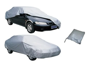 Vandeniui atsparus automobilio uždangalas XXL, 580x175x120 cm, pilkas