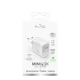 Sieninis įkroviklis Puro Super Mini 45W PD GaN USB-C - Baltas