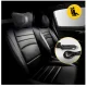 4FIZJO SHIATSU ULTRA+ Heated Neck Massage Cushion Pillow Body Massager, Black