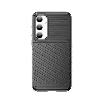 Smūgiams atsparus dėklas Samsung Galaxy A35, Thunder Case, juodas