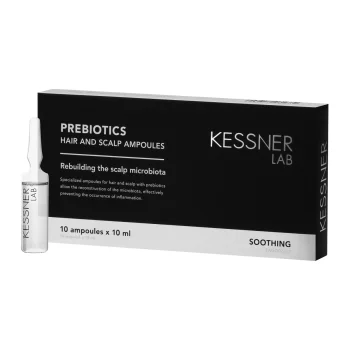 Galvos odos ir plaukų ampulės KESSNER LAB Prebiotic 10 x 10 ml