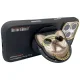 Nimmy Glasses Cool Dog MagSafe dėklas iPhone 16 Pro Max telefonui, juodas