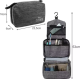 Soulima 00020250 Men\'s Hanging Toiletry Bag, Grey
