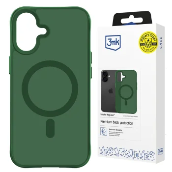 3mk Smoke MagCase dėklas skirtas iPhone 17 - Pusiau skaidrus žalias