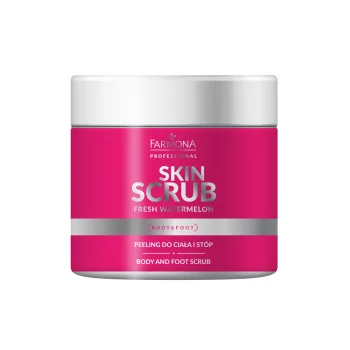 Kūno ir pėdų šveitiklis Farmona Skin Scrub Fresh Watermelon, 500 g