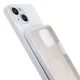 Apple iPhone 15 Plus 6.7\'\' 3MK Hardy Silicone Magcase Case Cover, Silver White