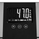 Ruhhy 00024638 Analytical Bathroom Scales with LCD, Black/Silver