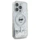 Apple iPhone 16 Pro 6.3\'\' Karl Lagerfeld Liquid Glitter Choupette Head Magsafe Cover Case, Clear