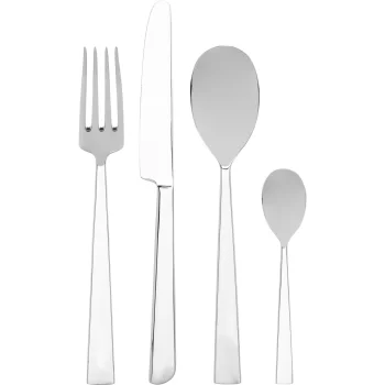 Alessi Asta stalo įrankių rinkinys, 24 dalių, sidabro spalvos