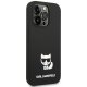 Karl Lagerfeld Silicone Choupette Body dėklas iPhone 14 Pro, juodas
