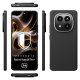 3MK Protection Matt Case dėklas Xiaomi Redmi Note 14 Pro+, juodas