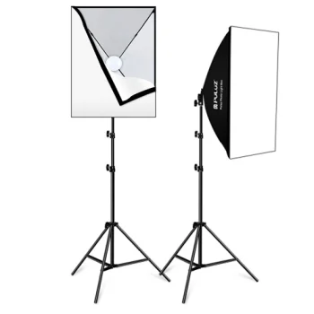 Softbox studijinio apšvietimo rinkinys, 50x70 cm, 2 vnt.