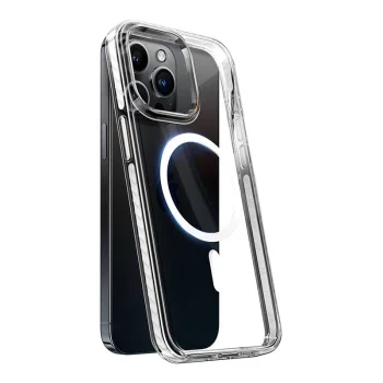 Torras Spark dėklas telefonui iPhone 15 Pro, skaidrus