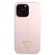 Guess Silicone Triangle dėklas iPhone 13 Pro Max, violetinis