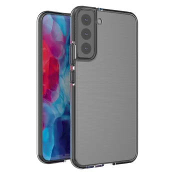 Spring Case telefono dėklas Samsung Galaxy S22+ (S22 Plus), juodas