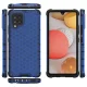 Dėklas Samsung Galaxy A42 5G Honeycomb Case su TPU rėmeliu, mėlynas