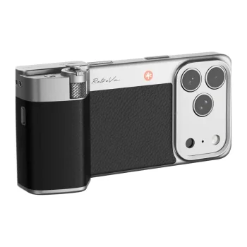 Fotografavimo rankenos rinkinys PGYTECH RetroVa Grip Kit skirtas iPhone 17 Pro P-PG-072