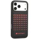 Audi Sport Synthetic Leather MagSafe dėklas telefonui iPhone 18 Pro Max / 17 Pro Max, juodas