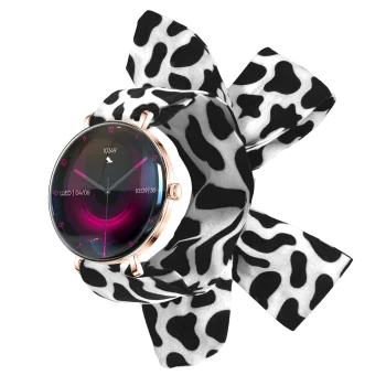 Išmanusis laikrodis Forever Lucca SB-370 1.43" AMOLED IP68, rožinis auksas