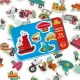 Ikonka KX6018 Kids Puzzle in Metal Tin, Vehicles, 48 Pieces