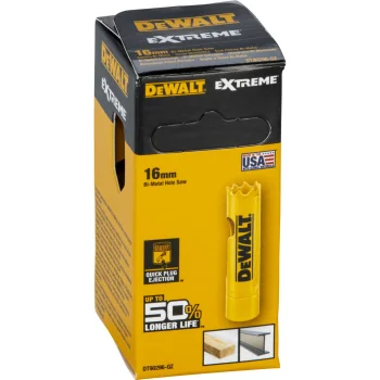 DeWalt DT90296-QZ bimetalinis karūninis grąžtas medienai ir metalui, 16 mm