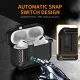 Ausinių dėklas Tech-Protect Carbonox MagSafe skirtas AirPods Pro, juodas