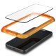 Apsauginis stiklas Spigen ALM Glass FC, skirtas iPhone 15, juodas (2 vnt.)