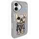 Nimmy Glasses Cool Dog dėklas telefonui iPhone 16, pilkas