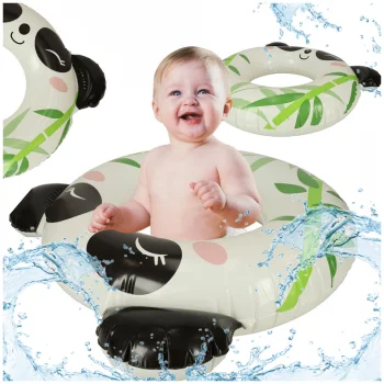 BESTWAY 36351 Panda Inflatable Swim Ring for Kids 85x76 cm