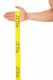 4Fizjo Power Band audininė pasipriešinimo guma 27-35 kg, geltona