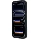BMW M Kevlar Blue Print Ring MagSafe dėklas telefonui iPhone 18 Pro / 17 Pro, juodas