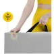 4Fizjo 1133 Folding Gymnastics Mat, 180x60x5 cm