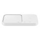 Samsung Wireless Charger Duo EP-P5400BWEGEU 15W, baltas