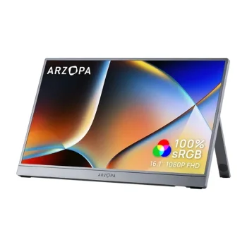 Nešiojamas monitorius ARZOPA Z1C 16.1" Full HD IPS 60Hz pilkas