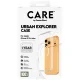 PanzerGlass CARE Urban Explorer dėklas „iPhone 17 Pro Max“, skaidrus