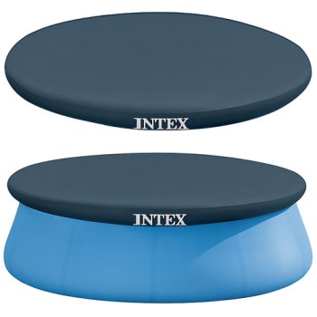 Intex 28020 baseino uždangalas Easy Set 244 cm, tamsiai mėlynas