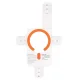 Magnetinis „MagSafe“ žiedas Tech-Protect MMP-200, oranžinis