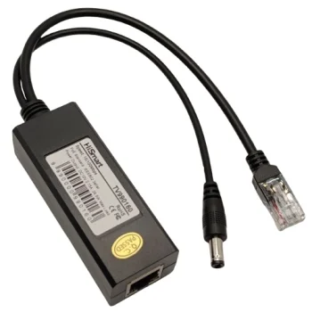 PoE šakotuvo laidas 100M 25.5W 12V