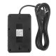 Ilgintuvas Maclean MCE393 B, 4 lizdai, 3x USB, 2500 W, 3 m, juodas