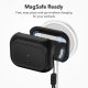 ESR Apple AirPods Pro 1 / 2 dėklas Orbit HaloLock MagSafe, juodas