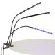 LED Plant Grow Light with 3 Flexible Heads, 50W