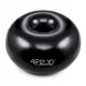 4FIZJO Donut Air Ball gimnastikos kamuolys su pompa, 50 cm, juodas