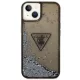 Guess Liquid Glitter Palm dėklas, skirtas iPhone 14 6.1\", juodas