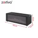 Kvapų difuzorius Zortiva su LED židinio efektu 150ml, juodas
