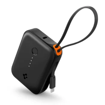 Spigen Essential EA3010BT 10000 mAh 30W išorinė baterija, juoda