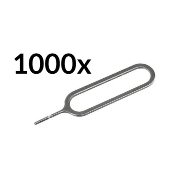 SIM Card Tray Ejector Tool Key Set of 1000 pcs (iPhone, iPad)