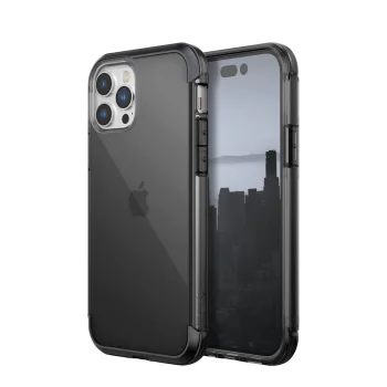 Raptic X-Doria Air dėklas iPhone 14 Pro Max, juodas